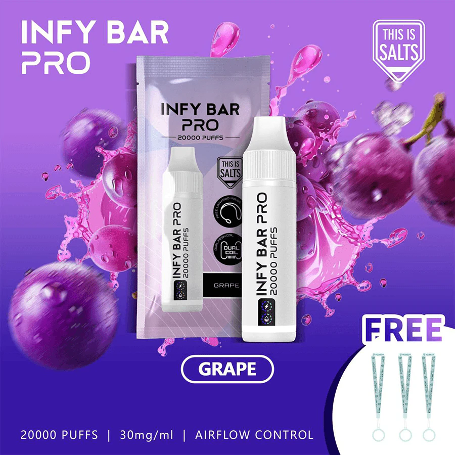 อินฟี่ 20000 คำ (Infy Bar Pro 20K) — marbo pod 9k ของแท้ / marbo 10k กลิ่นยอดฮิต